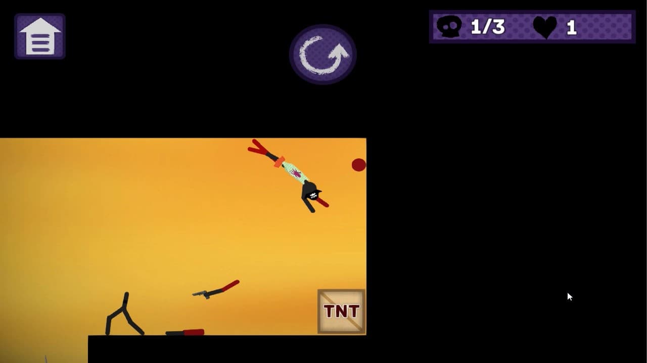 Stickman Backflip Killer zone screenshot 3