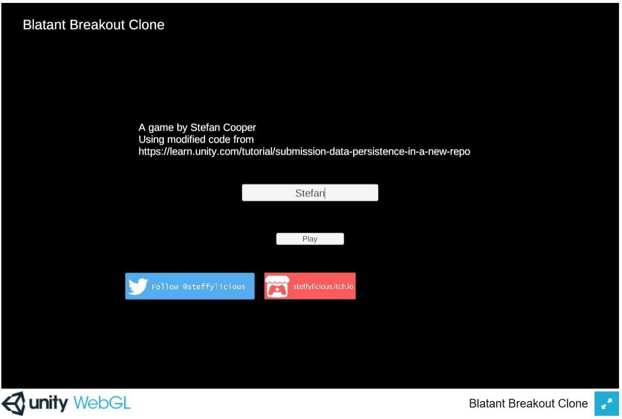 Blatant Breakout Clone screenshot 2