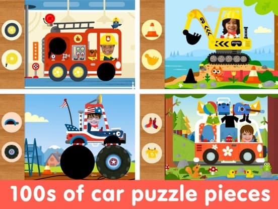 Toddler Car Puzzle Game & Race