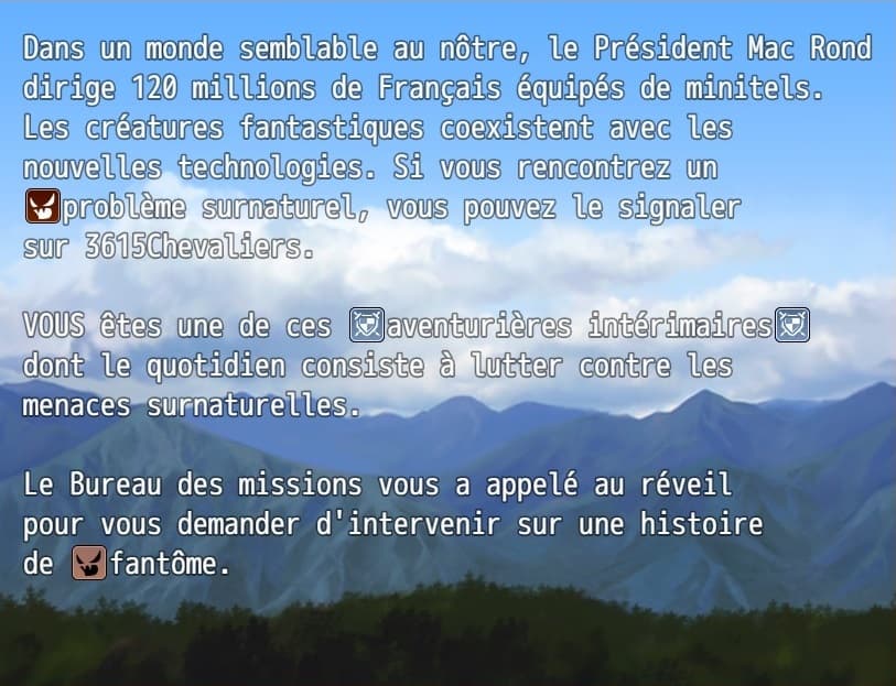 Aventurière Intérimaire la démo screenshot 2