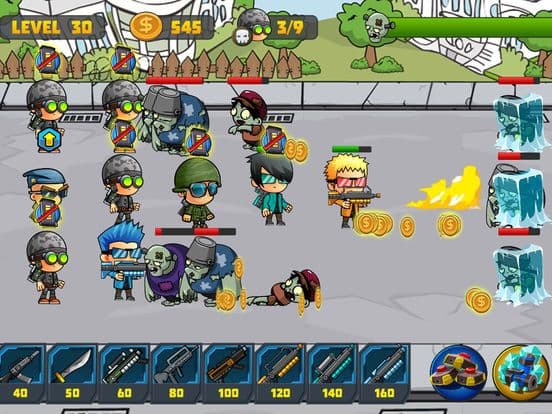 Zombie Defense vs Snipers - Zombies Games Frontier screenshot 4