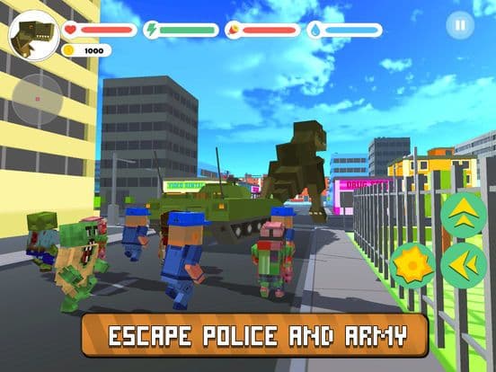 Blocky Zilla: City Crush screenshot 4