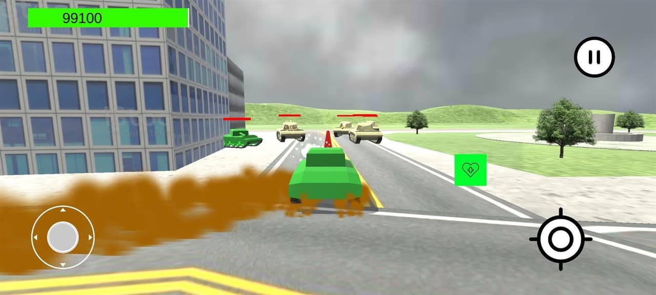Tank Attack (ianutidi gamess) screenshot 4