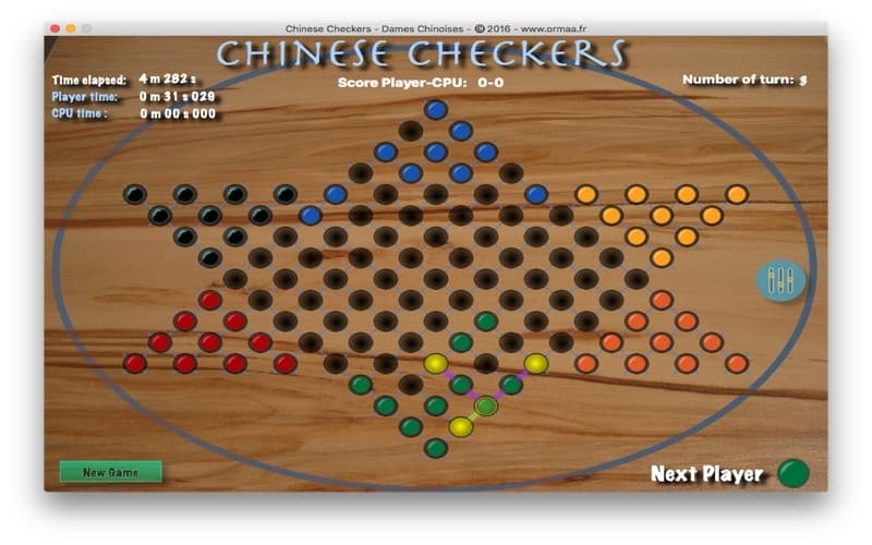 Chinese Checkers - Dames Chinoises screenshot 3