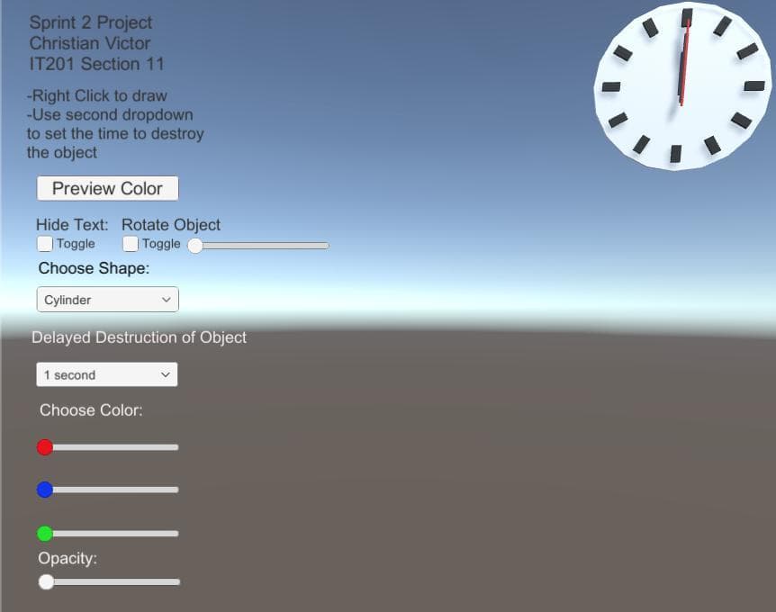 IT 201 Sprint 2 Project