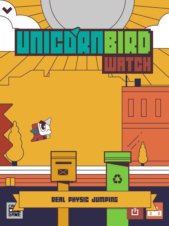 Unicorn Bird Watch: retro jump screenshot 6