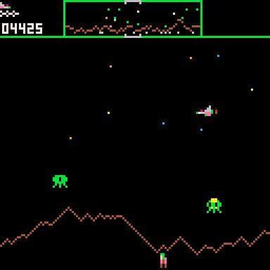 Defender for Pico8 screenshot 2