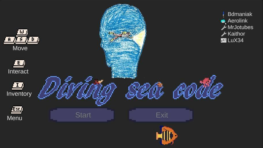 Diving Sea Code - LD48 (Deeper and deeper)
