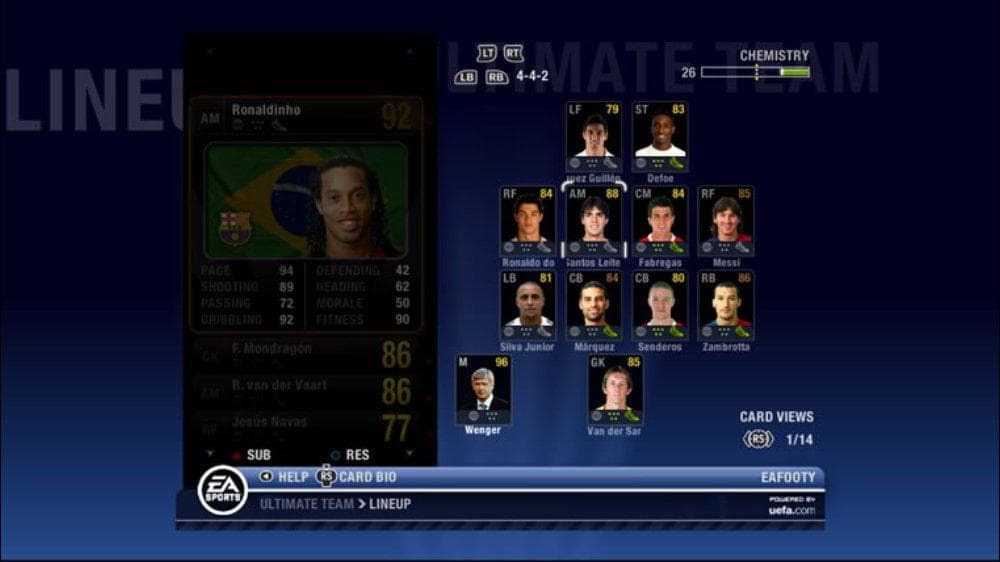 UEFA CL 2006-2007 screenshot 5