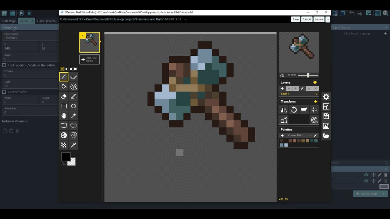 Simple Gdevelop Game Template screenshot 2
