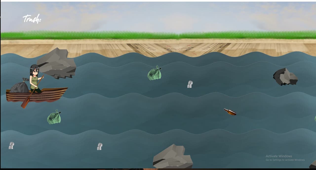 Rubbish River Dash (Orixon Studio) screenshot 2