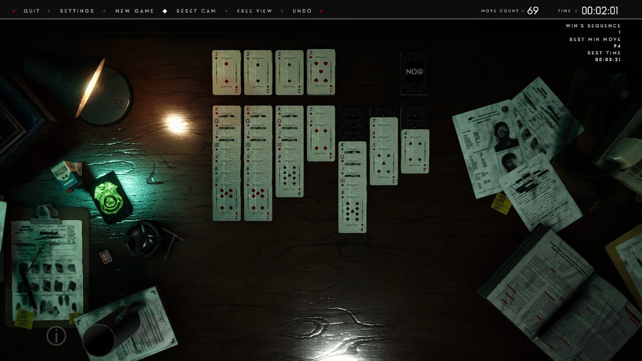 Thematic Solitaire: Noir screenshot 6