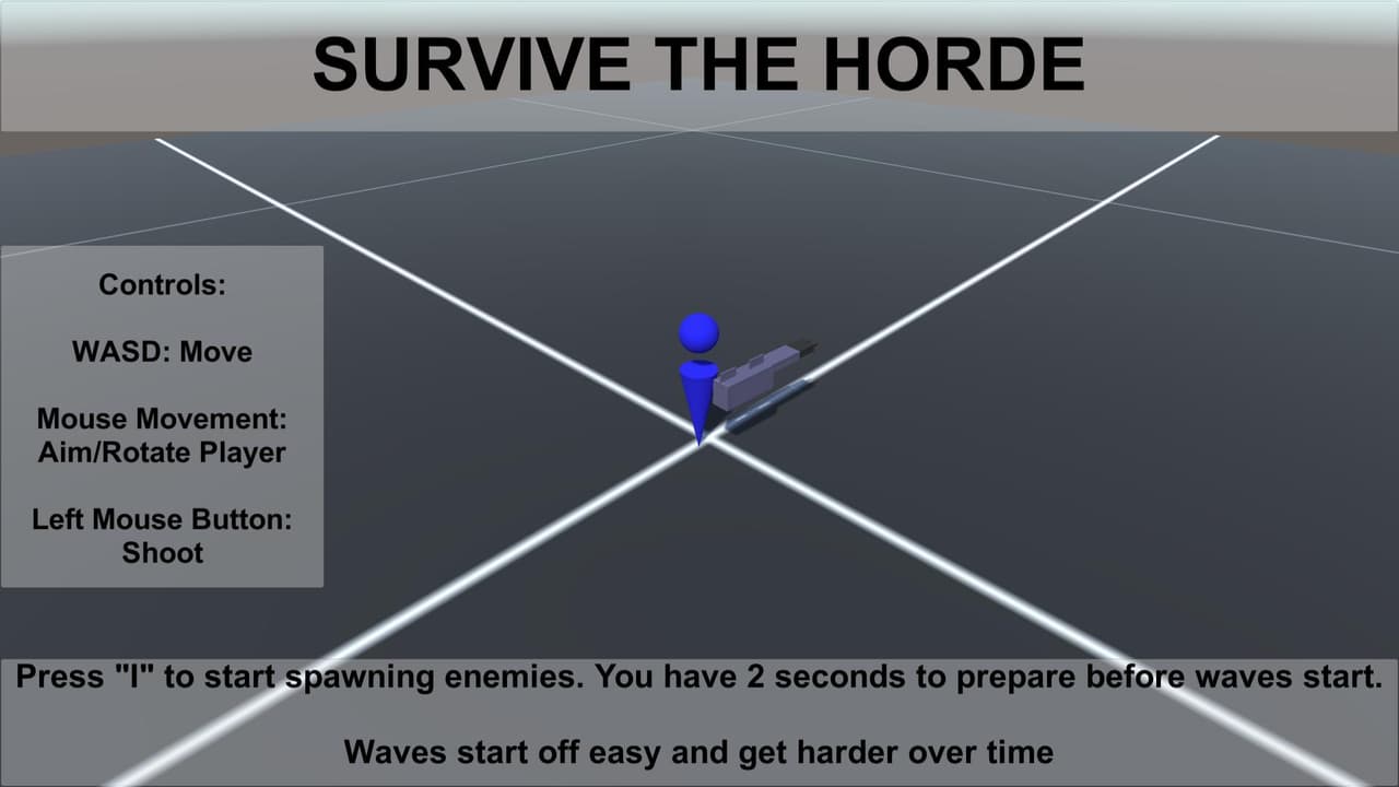 Survive the horde - A Wave Shooter