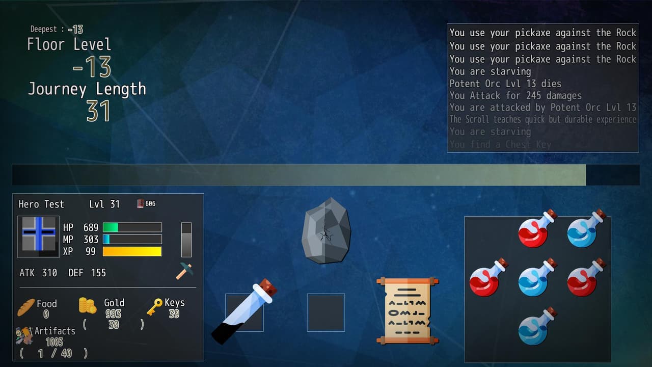 Treasure Seeker (0.3d) screenshot 2