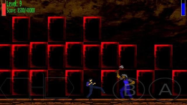 Bestial KungFu BeatEmUp 2D SideScroll Platform Game screenshot 3