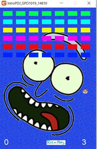 Brick Breaker Rick and Morty screenshot 3