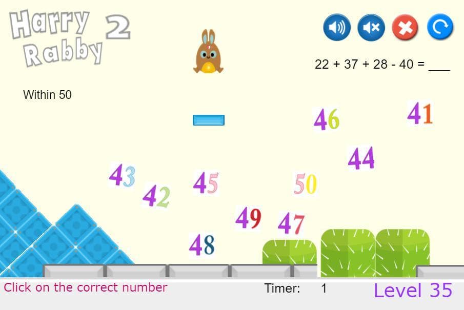 HarryRabby Elementary Math - Adding and Subtracting Four Numbers screenshot 4