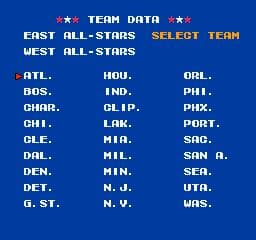 Tecmo NBA Basketball screenshot 6