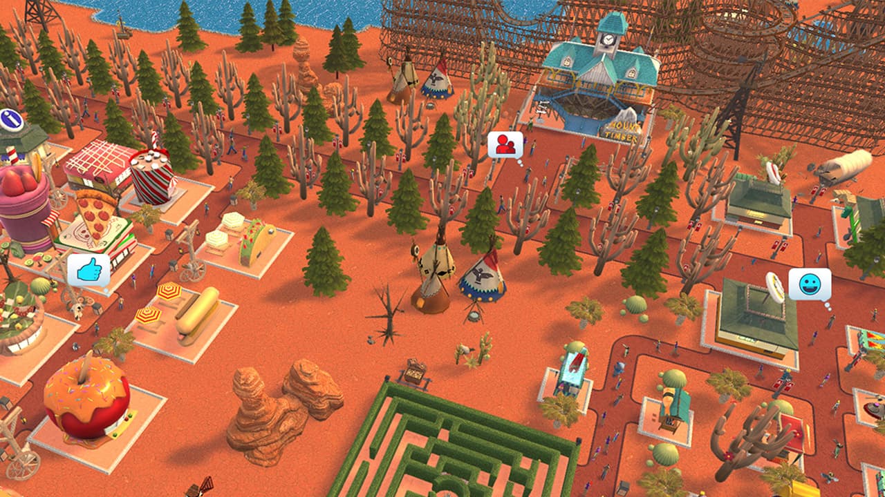 RollerCoaster Tycoon Adventures screenshot 2