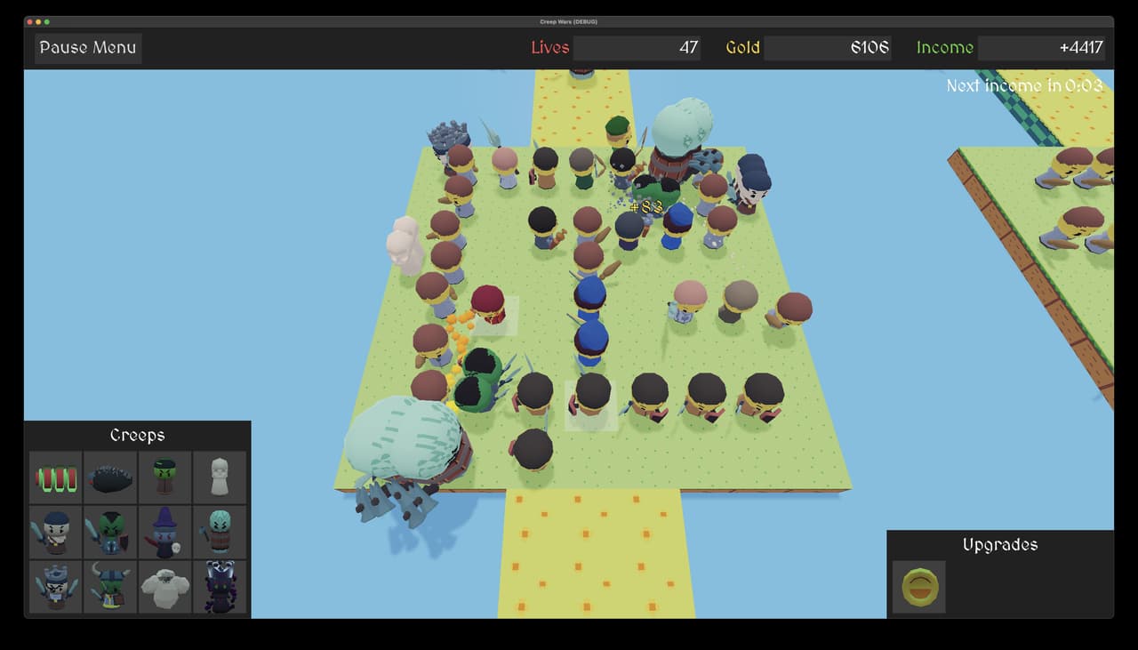 Creep Wars screenshot 4