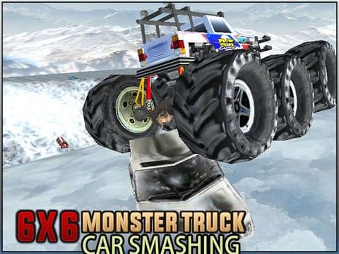 6X6 Monster Truck Car Smashing