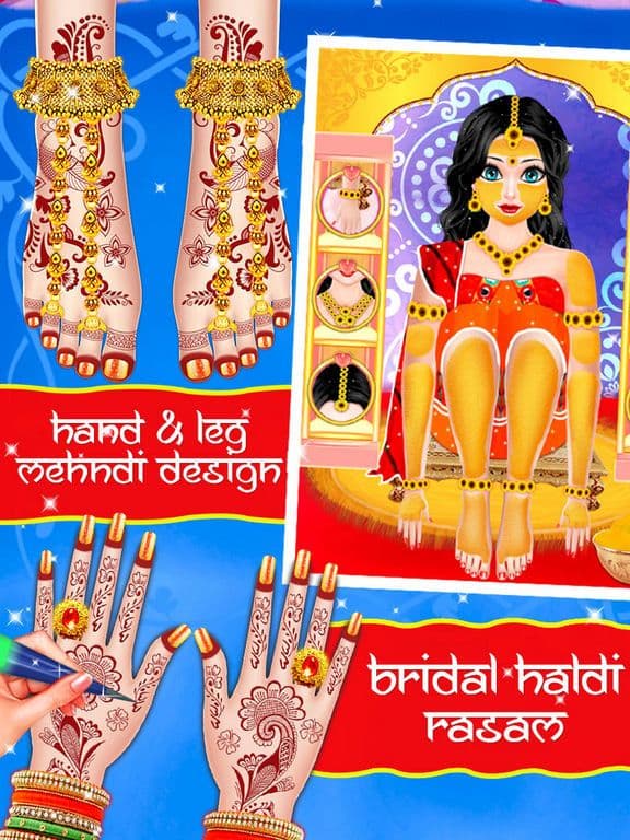 Indian Doll Wedding Girl Salon screenshot 4