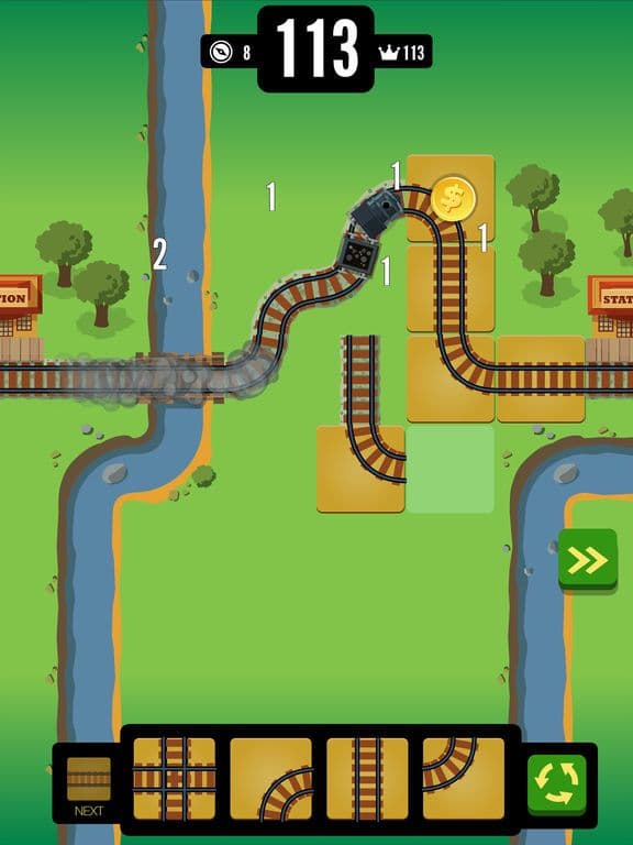 Gold Train FRVR - Railway Maze screenshot 2