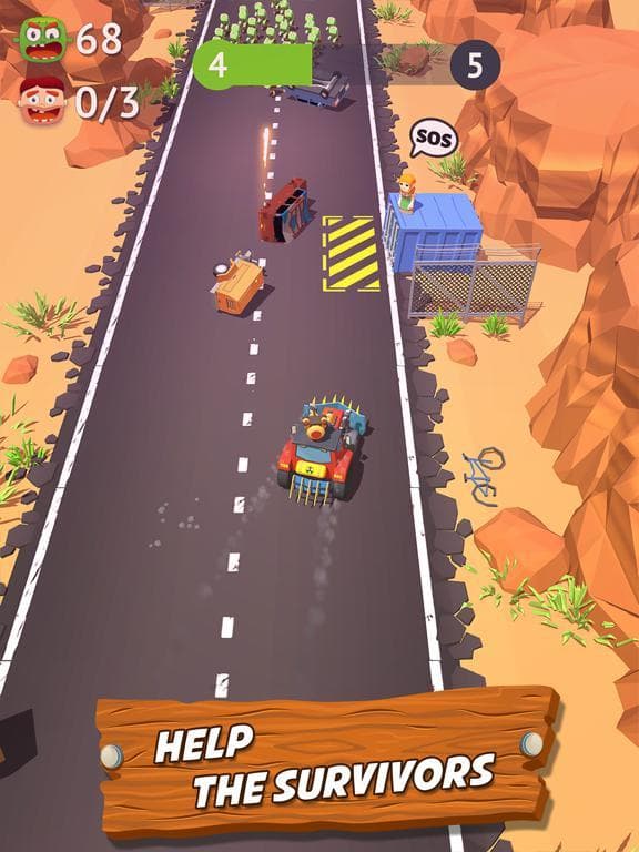 Zombie Land Rush screenshot 3