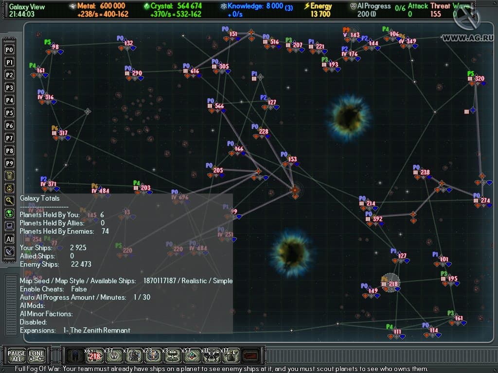 AI War: The Zenith Remnant