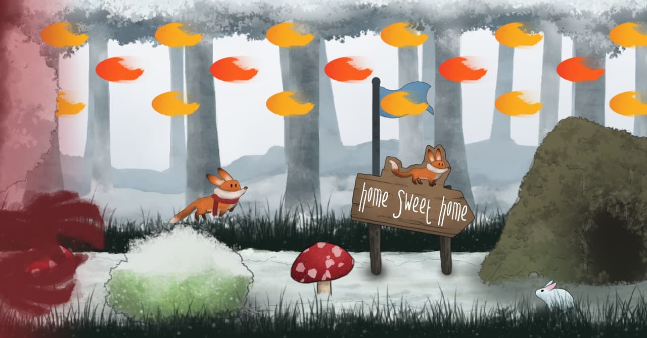 Red Fox and the Four Seasons (itch) screenshot 2