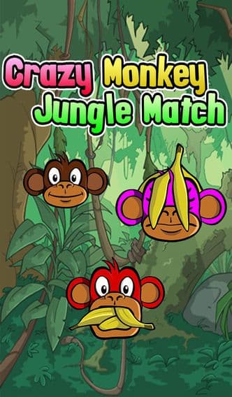 Crazy Monkey Jungle Match