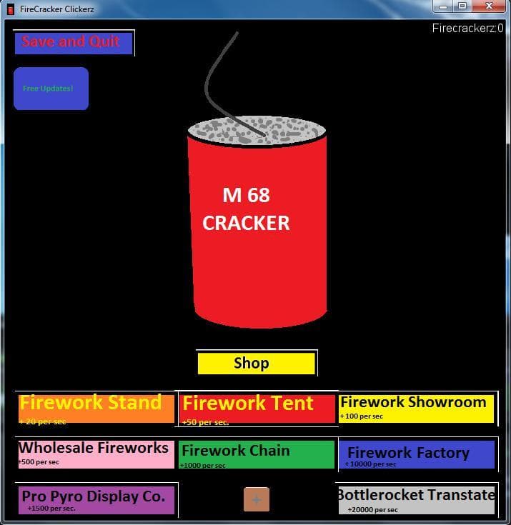 FireCracker Clickerz 1.3!