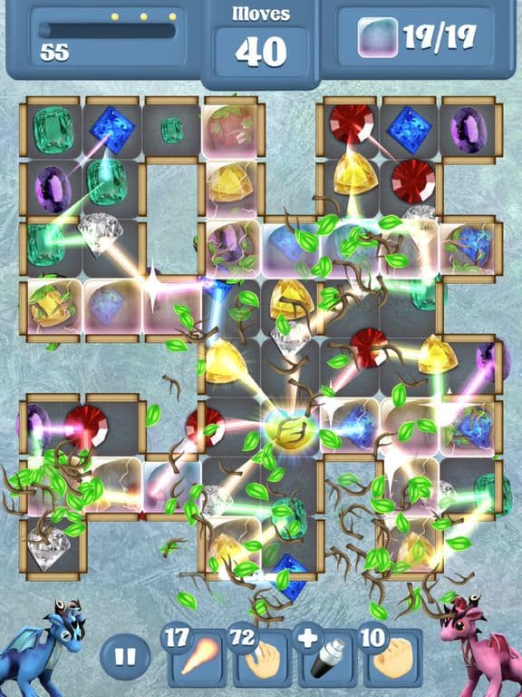 Frozen Dragon Gems screenshot 2