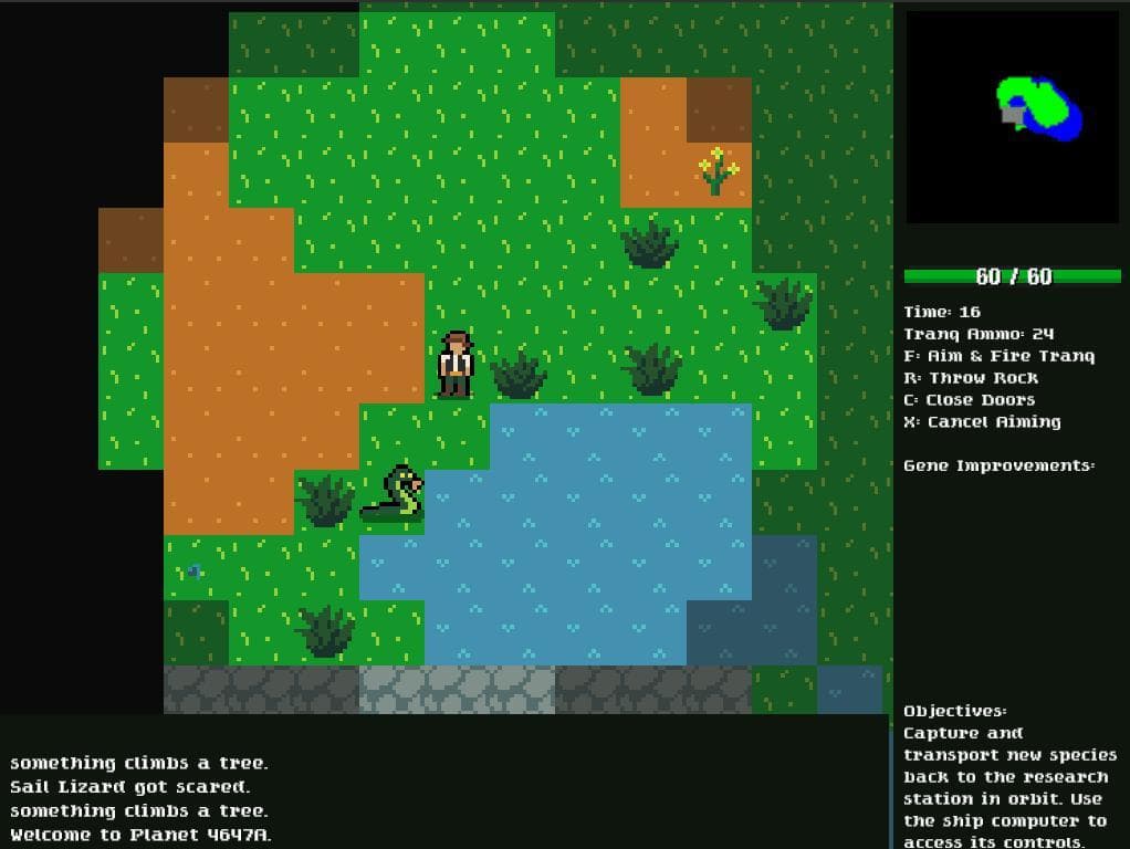 Astroecologist Roguelike screenshot 2