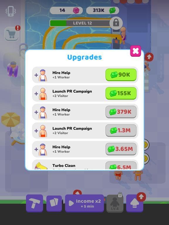 My Aquapark: Idle Water Empire screenshot 5