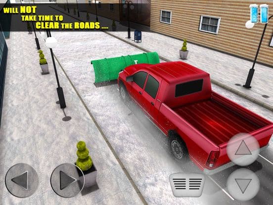 Snow Plow Truck Excavator Sim