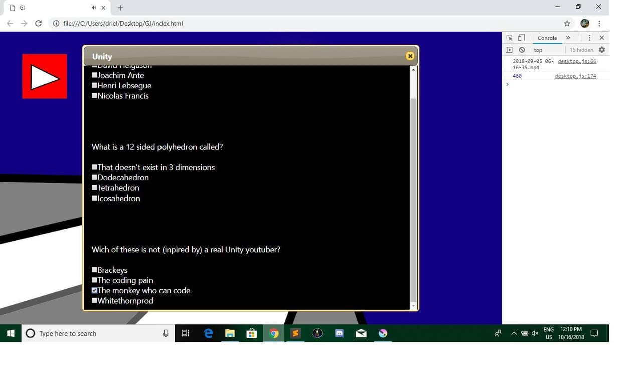 The BlackThornProd Game JAM paradox