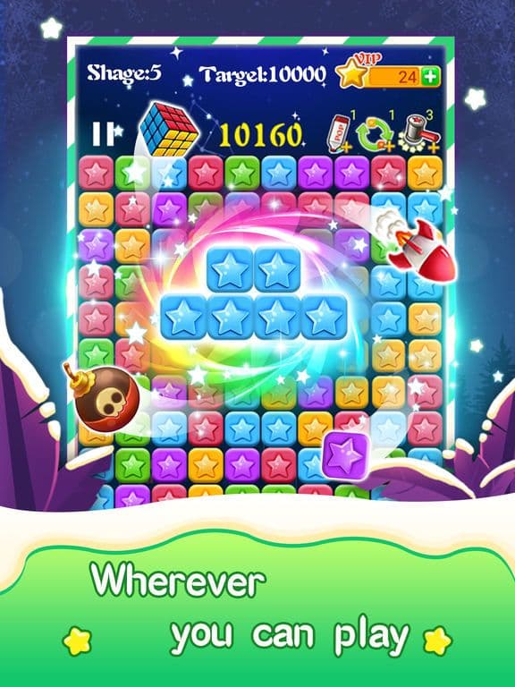 PopStar-Star Blast Puzzle Game screenshot 5