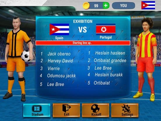 Indoor Soccer Futsal 2018 screenshot 4