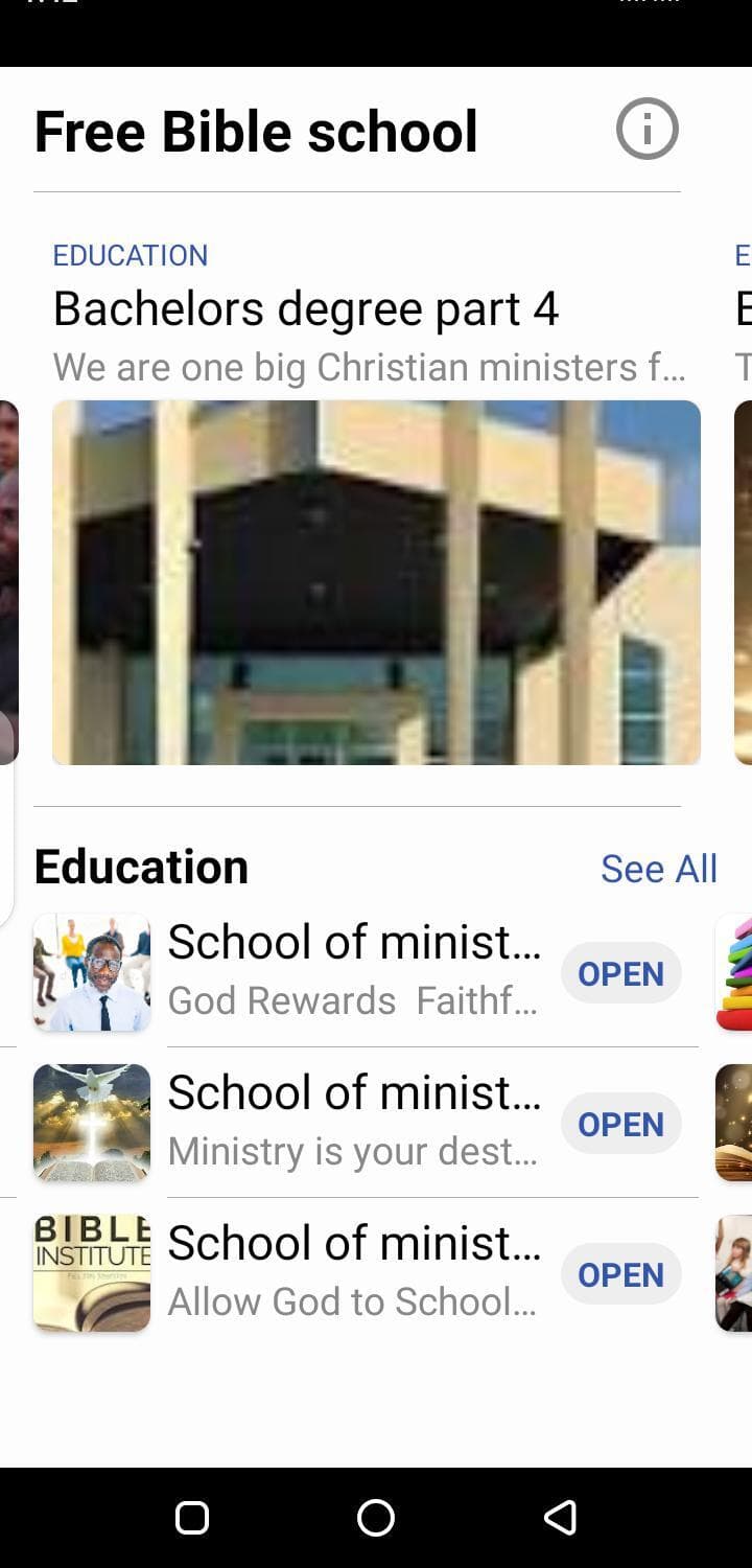 Online Bible school screenshot 5