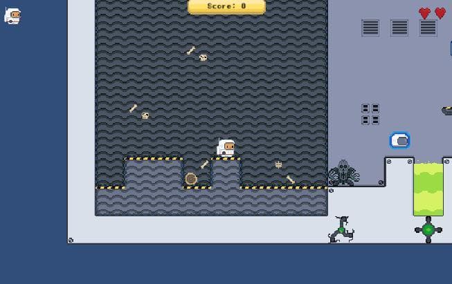 SpaceGamePlatformer screenshot 4