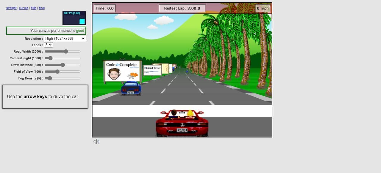 Street racer (itch) (Fathima Afra) screenshot 2