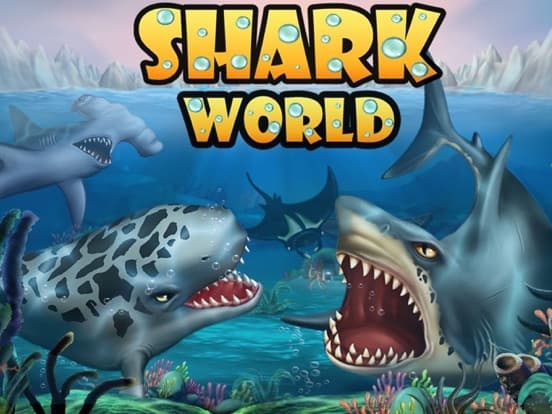 SHARK WORLD -water battle game screenshot 2