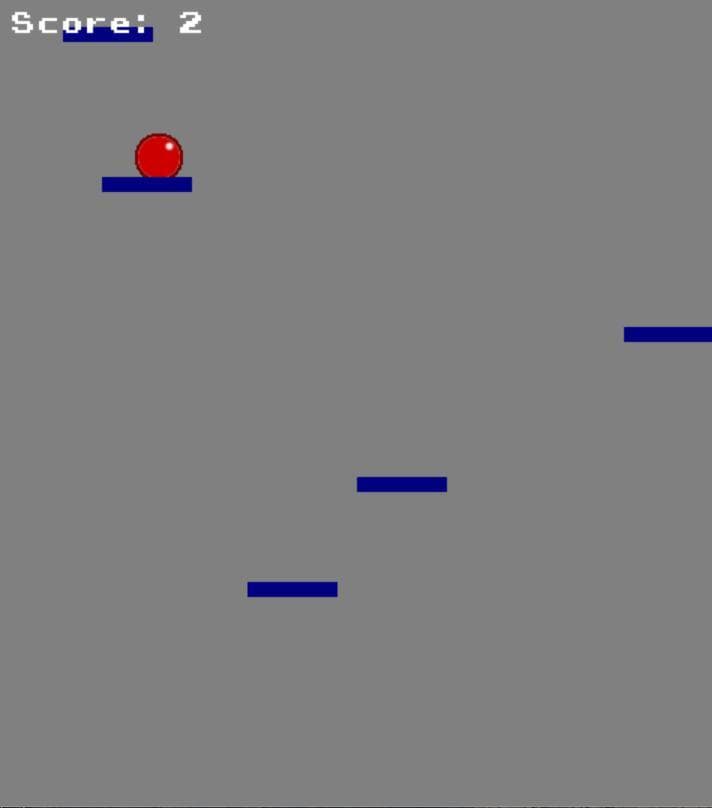 Rapid Roll(Old Nokia Game) screenshot 2