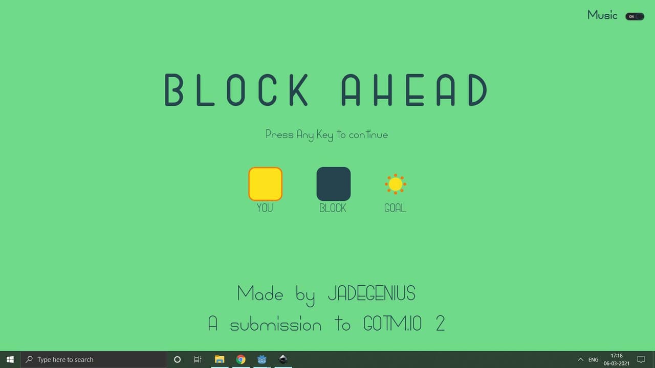 Block Ahead