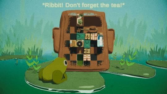 Ribbit! Dont forget the tea!