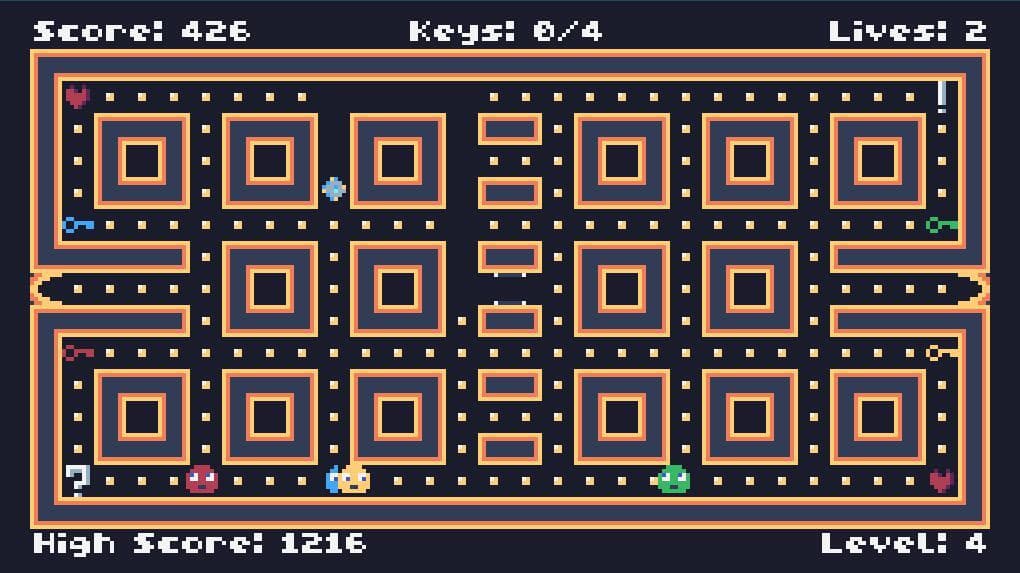 Retro 8-bit Maze screenshot 5