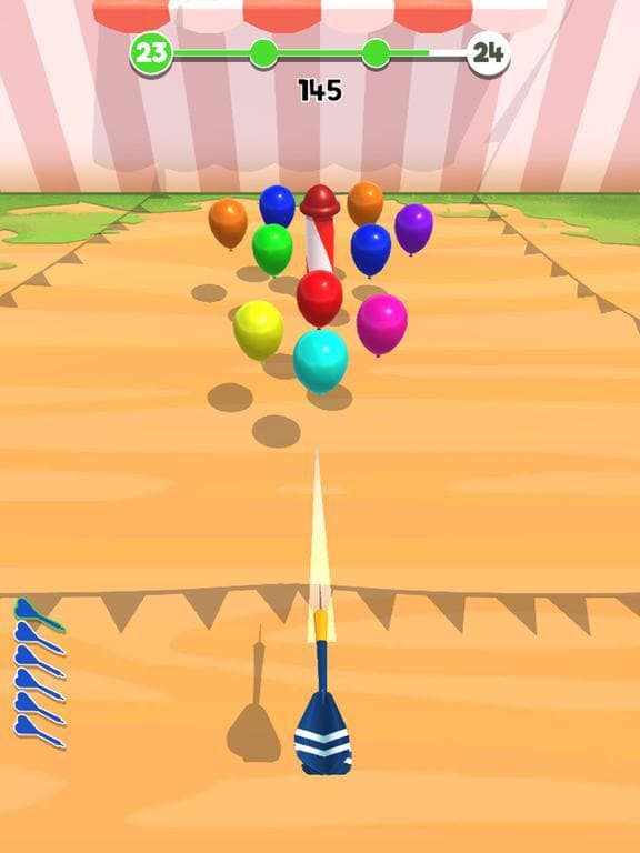 Darts vs Balloons screenshot 2