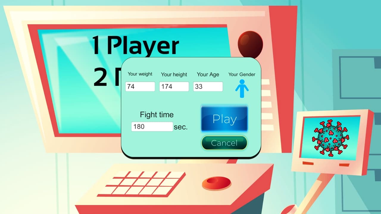 Defeating the Virus screenshot 2