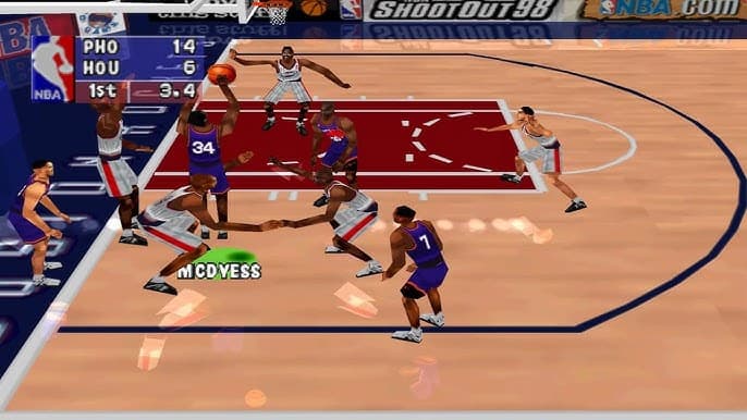 NBA ShootOut 98 screenshot 3